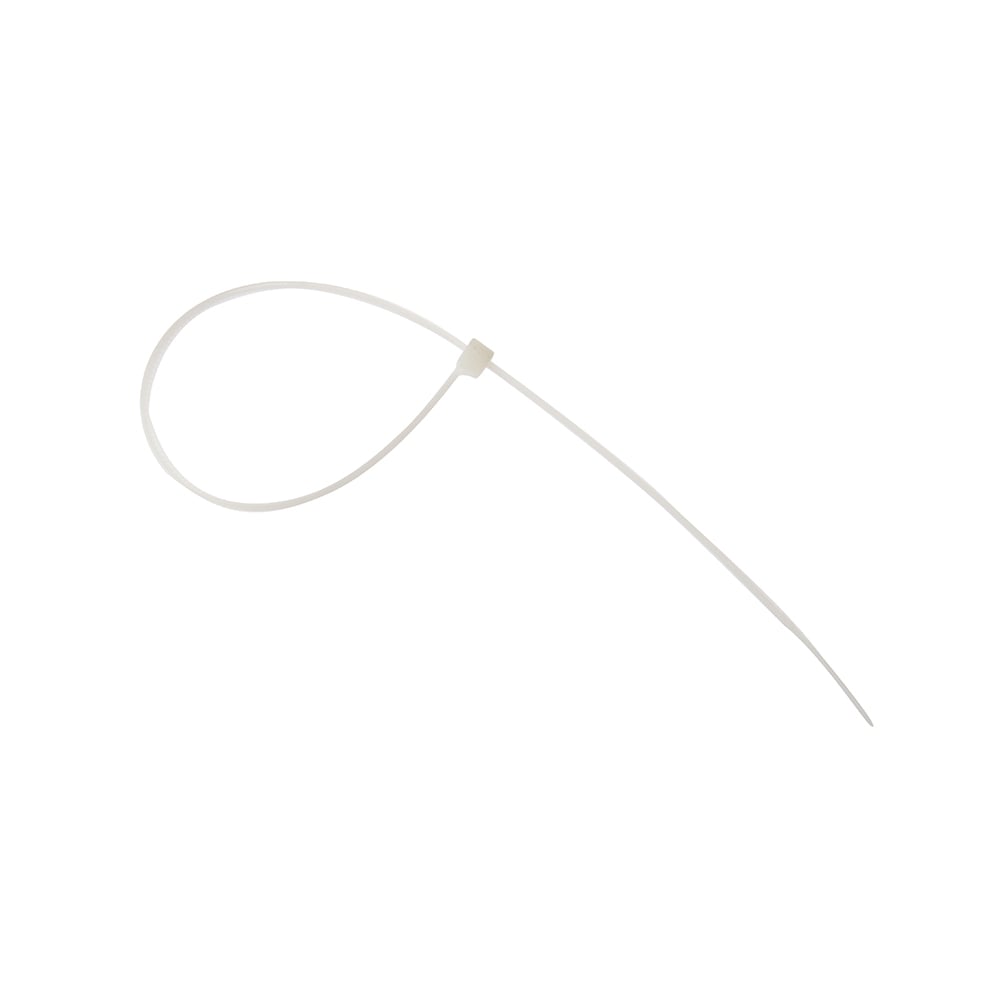 Forgefix Cable Tie Natural / Clear 4.8 x 300mm Box 100