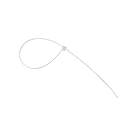 Forgefix Cable Tie Natural / Clear 4.8 x 300mm Box 100