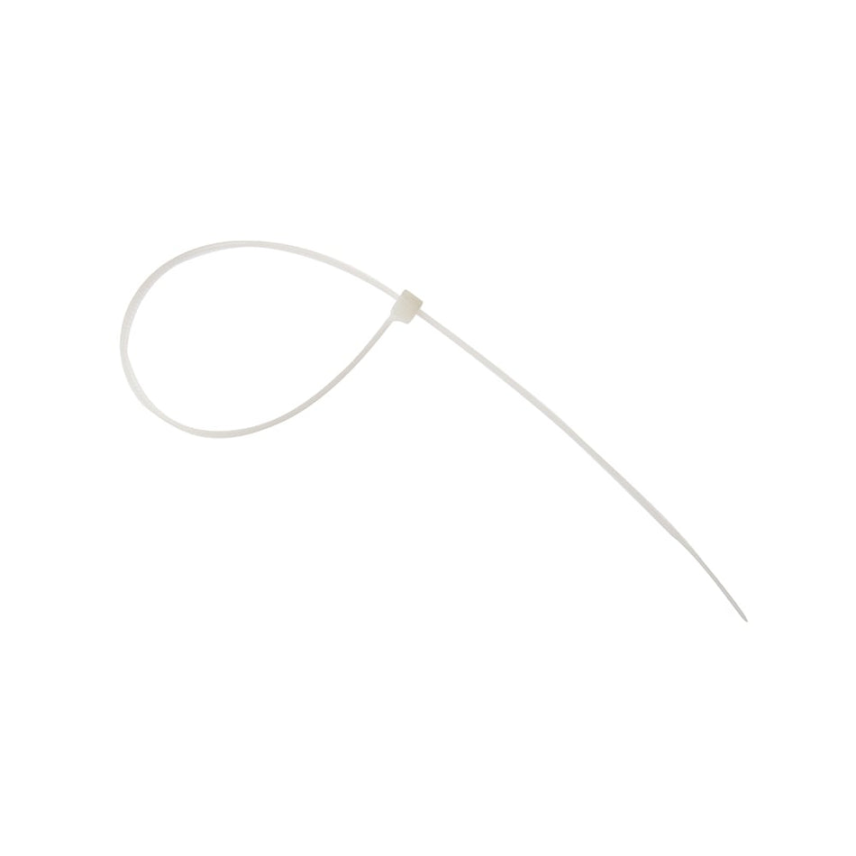 Forgefix Cable Tie Natural / Clear 4.8 x 300mm Box 100