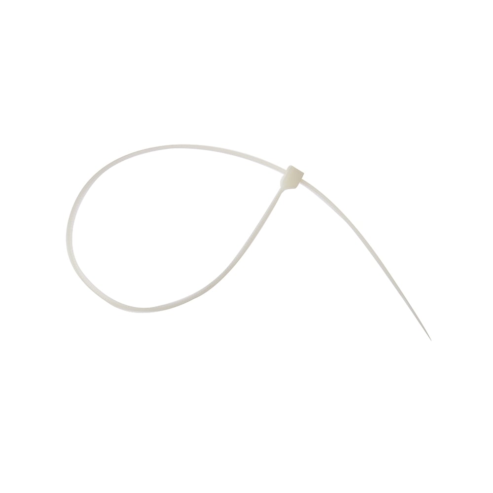 Forgefix Cable Tie Natural / Clear 8.0 x 450mm Box 100