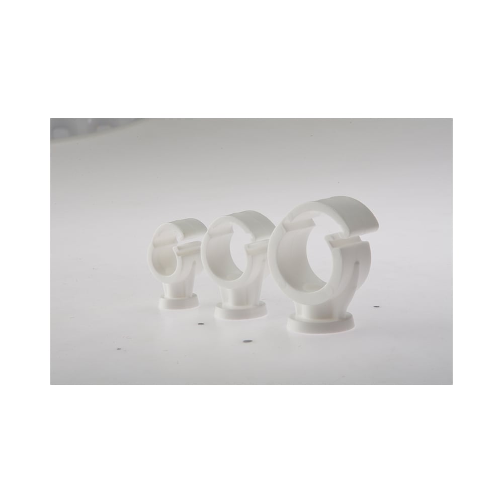 Forgefix Pipe Clip Single Cliplock 22mm Box 100