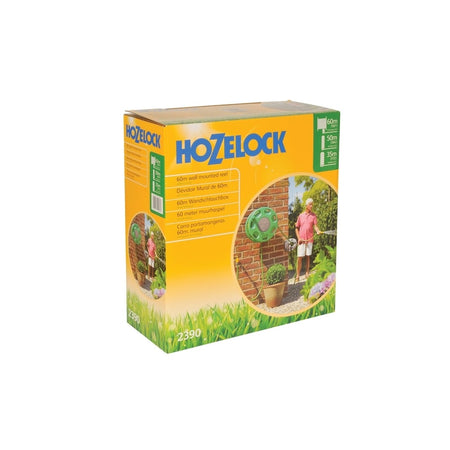 Hozelock 2390 Wall Mounted Hose Reel 60m NO HOSE SUPPLIED