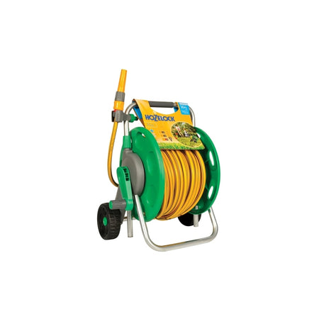 Hozelock 2434 Assembled Reel + 30 Metres of 12.5mm Hose & Fittings