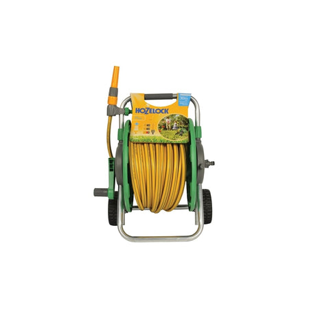 Hozelock 2434 Assembled Reel + 30 Metres of 12.5mm Hose & Fittings