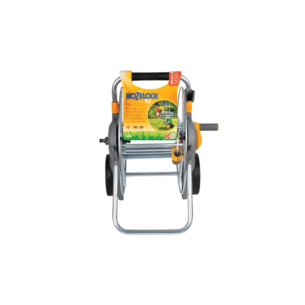 Hozelock 2460 Metal Hose Cart - NO HOSE SUPPLIED