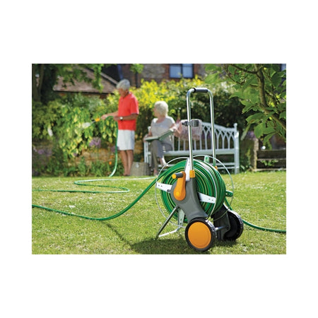 Hozelock 2460 Metal Hose Cart - NO HOSE SUPPLIED