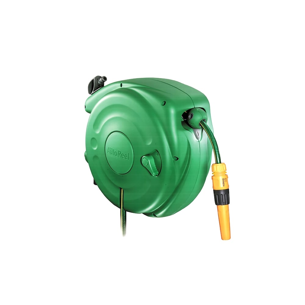 Hozelock 2485 Mini AutoReel Retractable Hose System + 10 Metres of 12.5mm Hose
