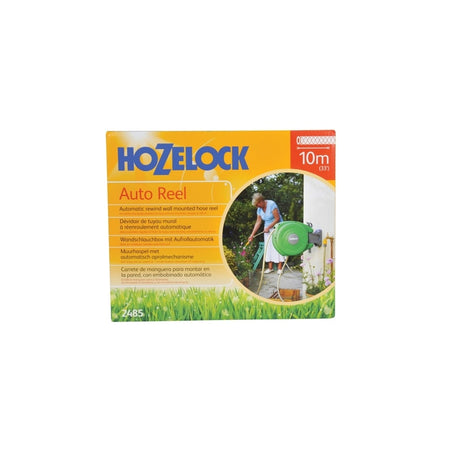 Hozelock 2485 Mini AutoReel Retractable Hose System + 10 Metres of 12.5mm Hose