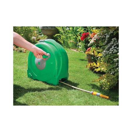 Hozelock 2494 Fast Reel Hose System Free Standing + 40 Metre of 12.5mm Hose