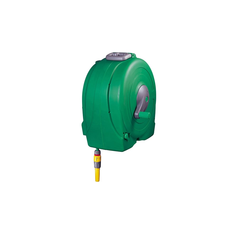 Hozelock 2496 Fast Reel Hose System Wall Mounted + 40 Metres of 12.5mm Hose