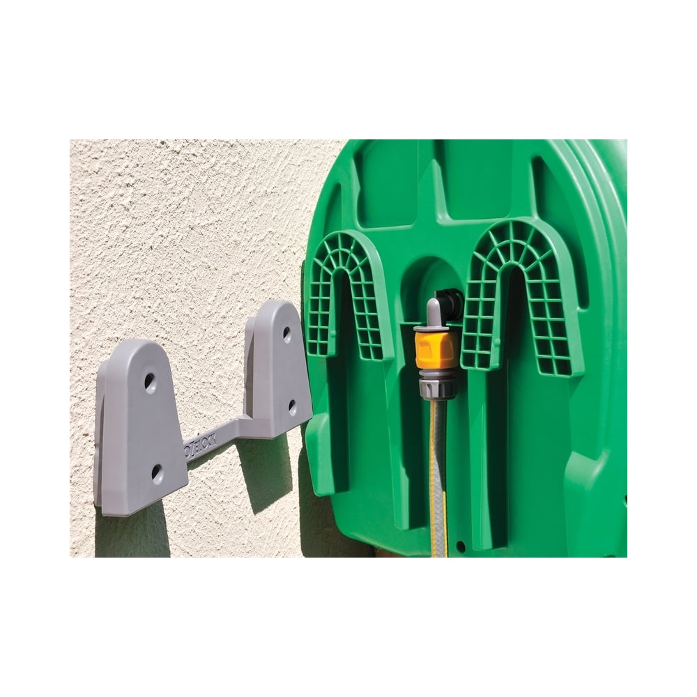 Hozelock 2496 Fast Reel Hose System Wall Mounted + 40 Metres of 12.5mm Hose