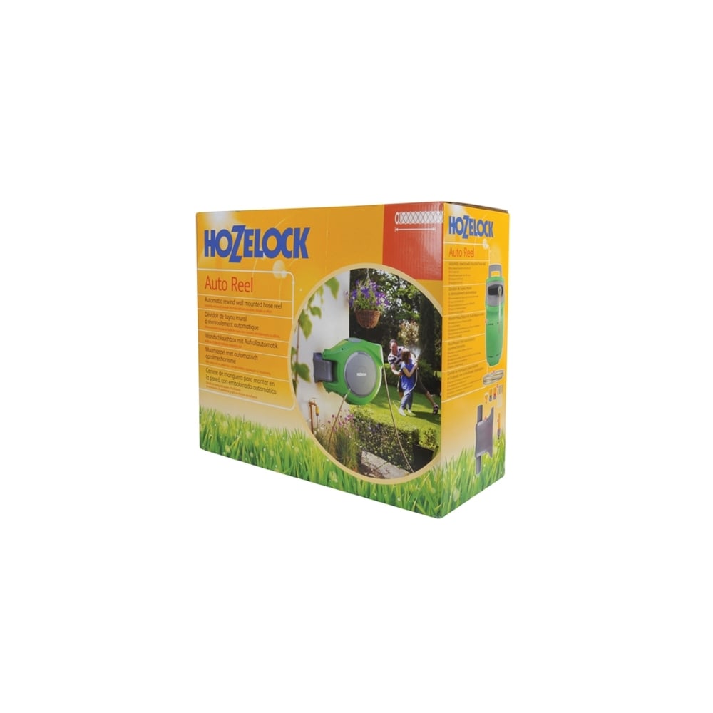 Hozelock 2595 AutoReel Retractable Hose System + 40 Metres of 12.5mm Hose