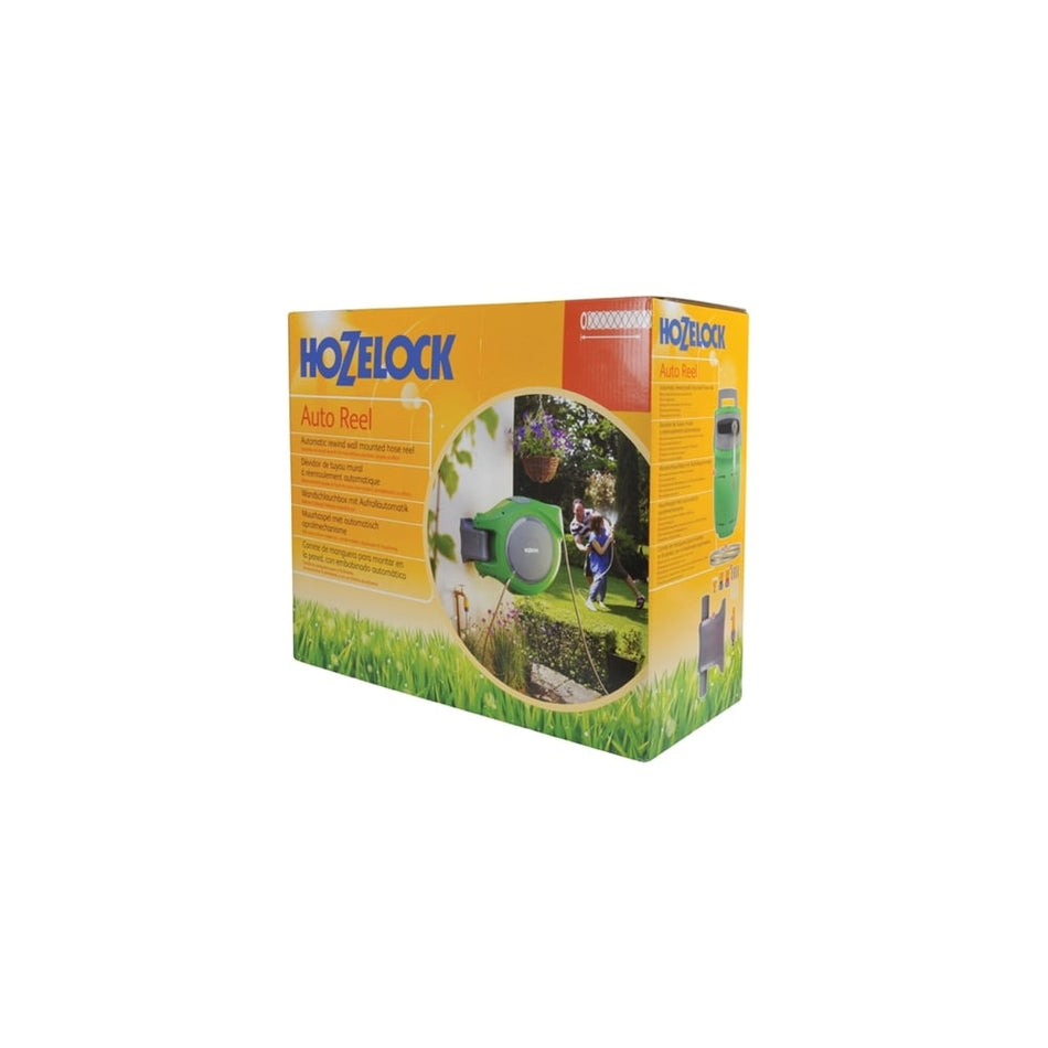 Hozelock 2595 AutoReel Retractable Hose System + 40 Metres of 12.5mm Hose
