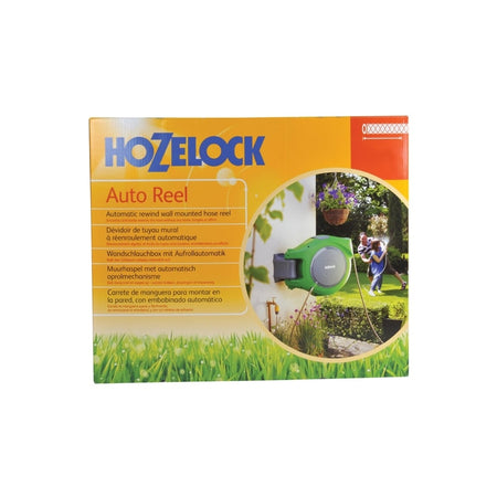 Hozelock 2595 AutoReel Retractable Hose System + 40 Metres of 12.5mm Hose
