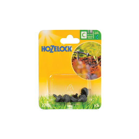 Hozelock End Line Pressure Dripper 4mm/13mm (5 Pack)