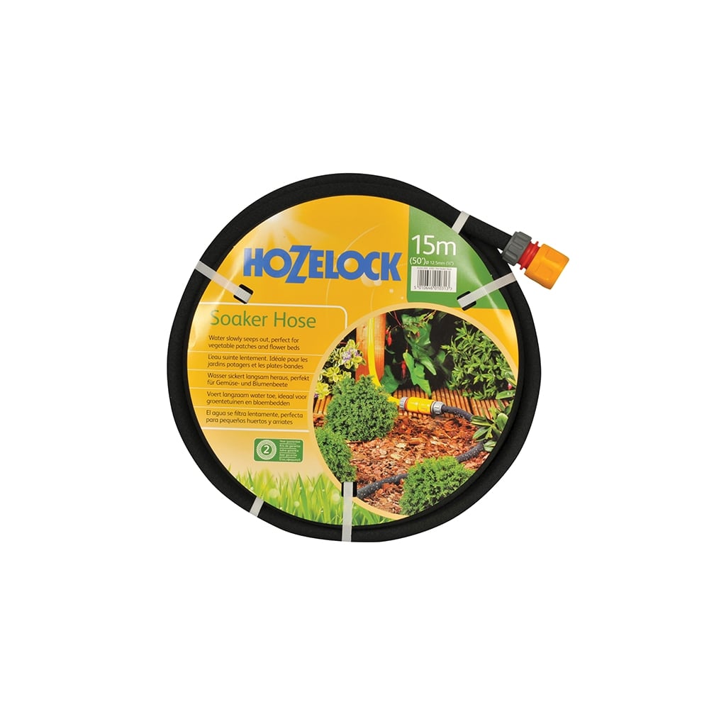Hozelock Standard Soaker Hose 15 Metre 12.5 mm 12.5mm (1/2in) Diameter