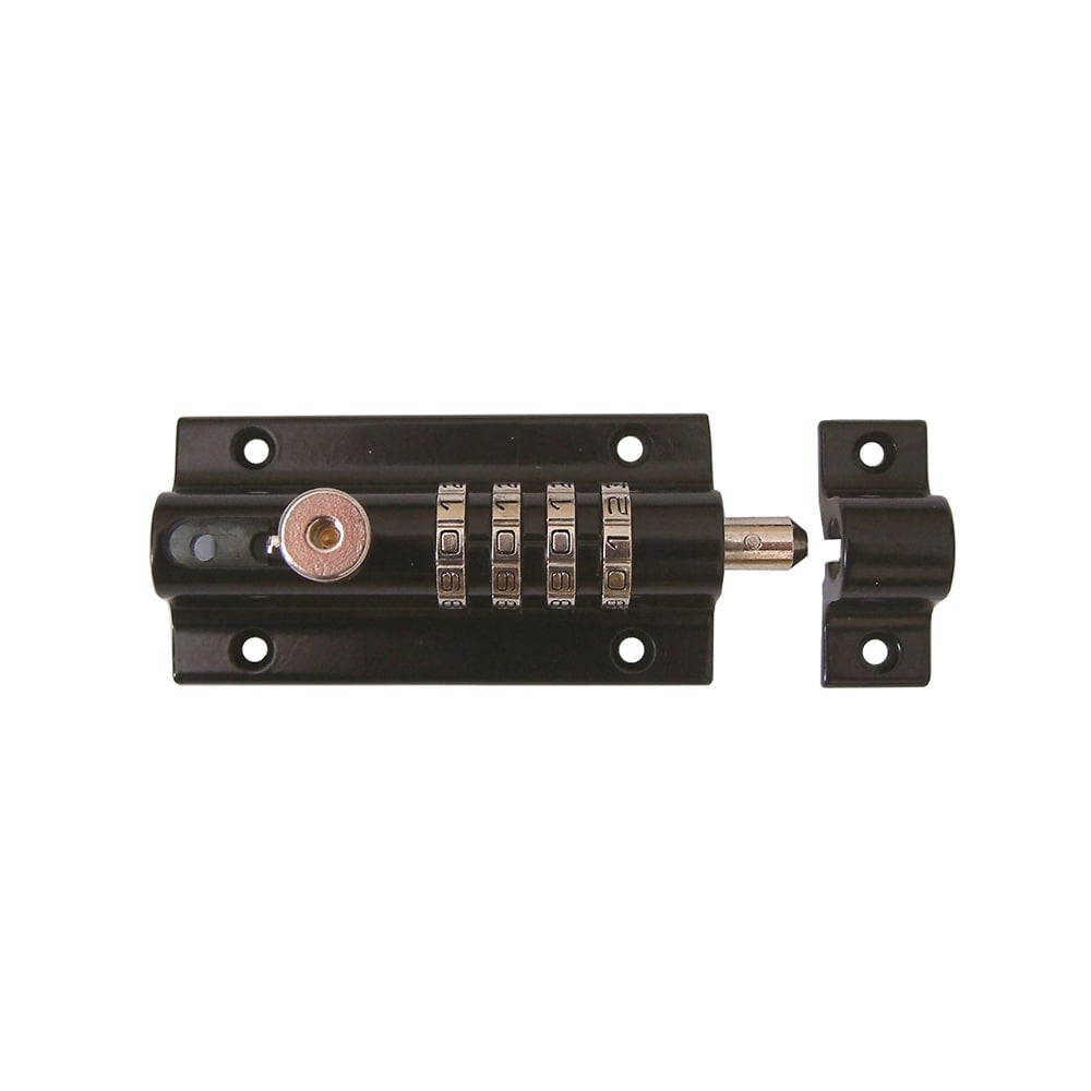 Henry Squire Combi 2 Recodeable Locking Bolt 120mm - Black