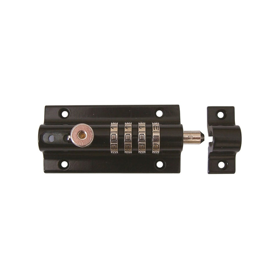 Henry Squire Combi 2 Recodeable Locking Bolt 120mm - Black