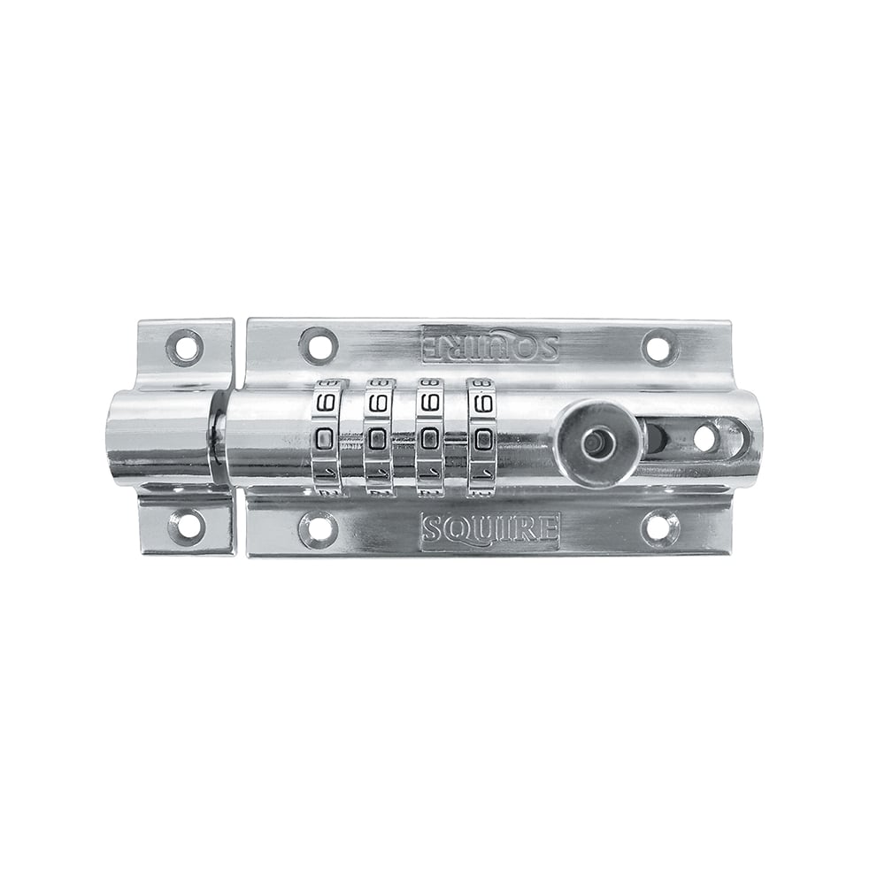 Henry Squire Combi 2 Recodeable Locking Bolt 120mm - Chrome
