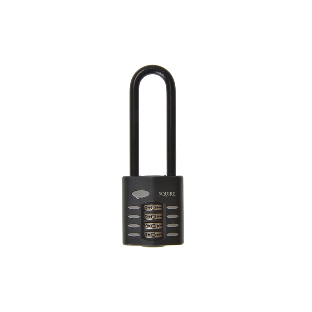 Henry Squire CP40/2.5 Combination Padlock 4 Wheel 40mm Extra Long Shackle 63mm