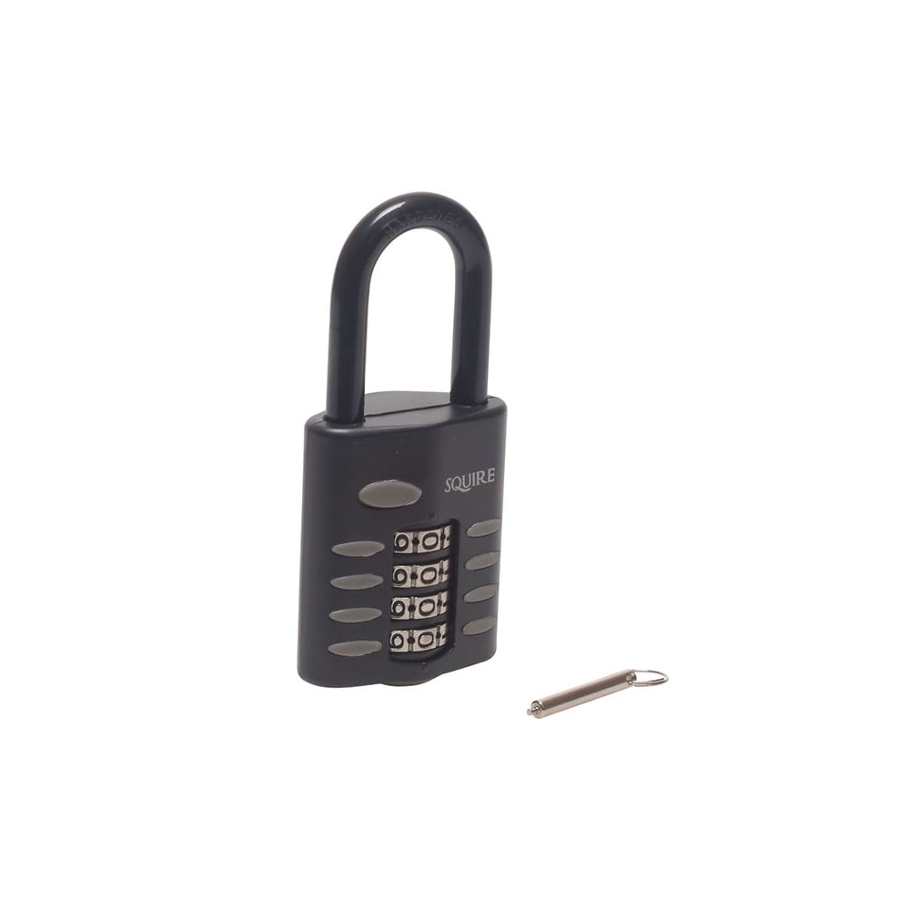 Henry Squire CP50/1.5 Combination Padlock 4 Wheel 50mm Long Shackle 38mm