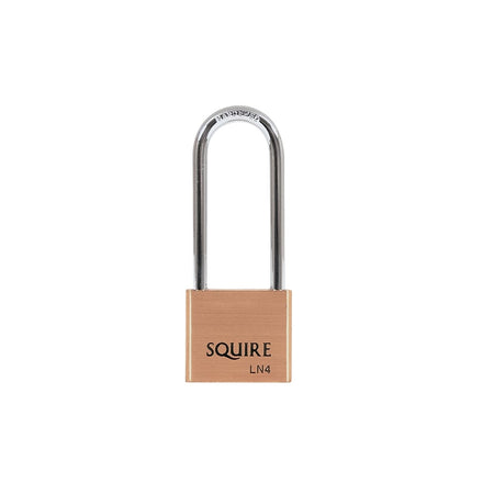 Henry Squire LN4LS Lion Brass Padlock 5 Pin 65mm Long Shackle