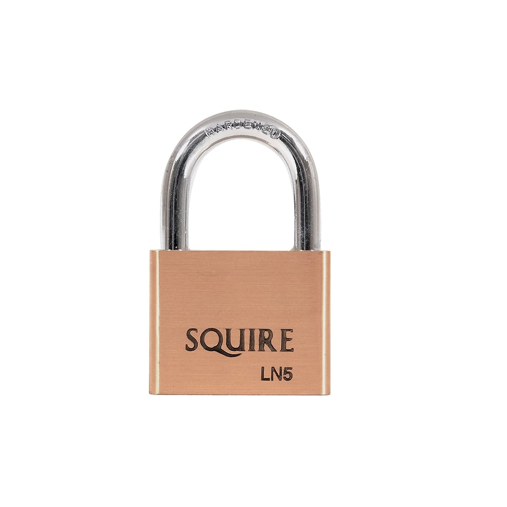 Henry Squire LN5 Lion Brass Padlock 5 Pin 50mm