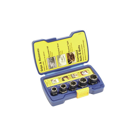 IRWIN Bolt Grip Fastener Remover Base Set of 5