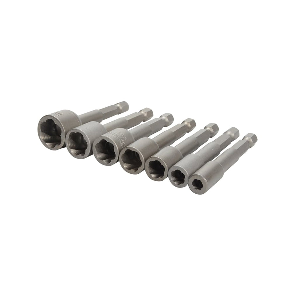 IRWIN T394100 Power Grip Screw Extractors Set of 7