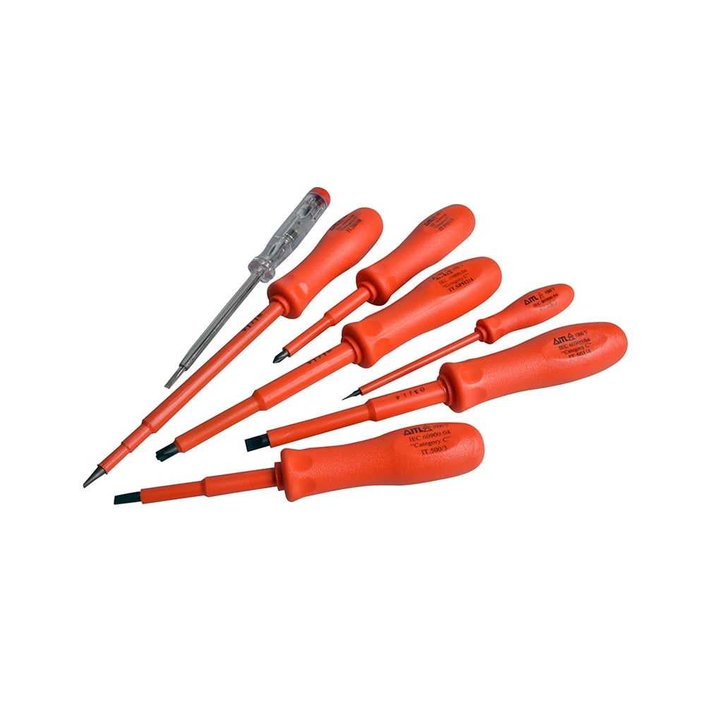 ITL Insulated Insulated Screwdriver Set of 7