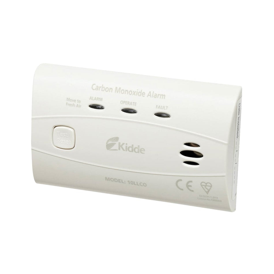 Kidde 10LLCO Carbon Monoxide Alarm Sealed Battery 10 Year
