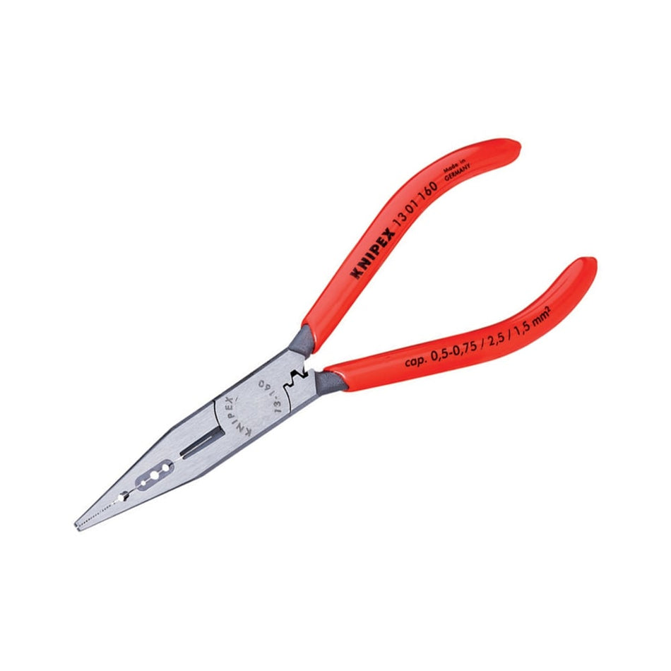 Knipex 4 in 1 Electricians Pliers PVC Grip 160mm (6 1/4in)