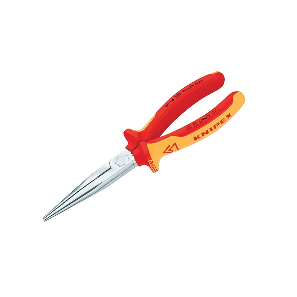 Knipex Long Nose - Side Cutters VDE Certified Grip 200mm
