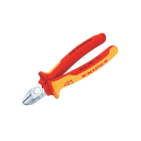 Knipex Diagonal Cutting Pliers VDE Certified Grip 160mm