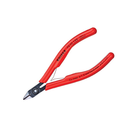 Knipex Electronic Diagonal Cut Pliers Extra Slim PVC Grip 125mm