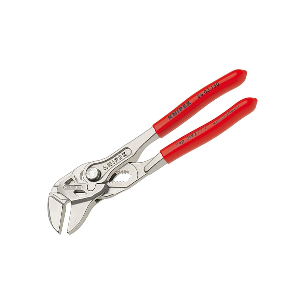 Knipex Pliers Wrench Mini PVC Grip 27mm Capacity 150mm