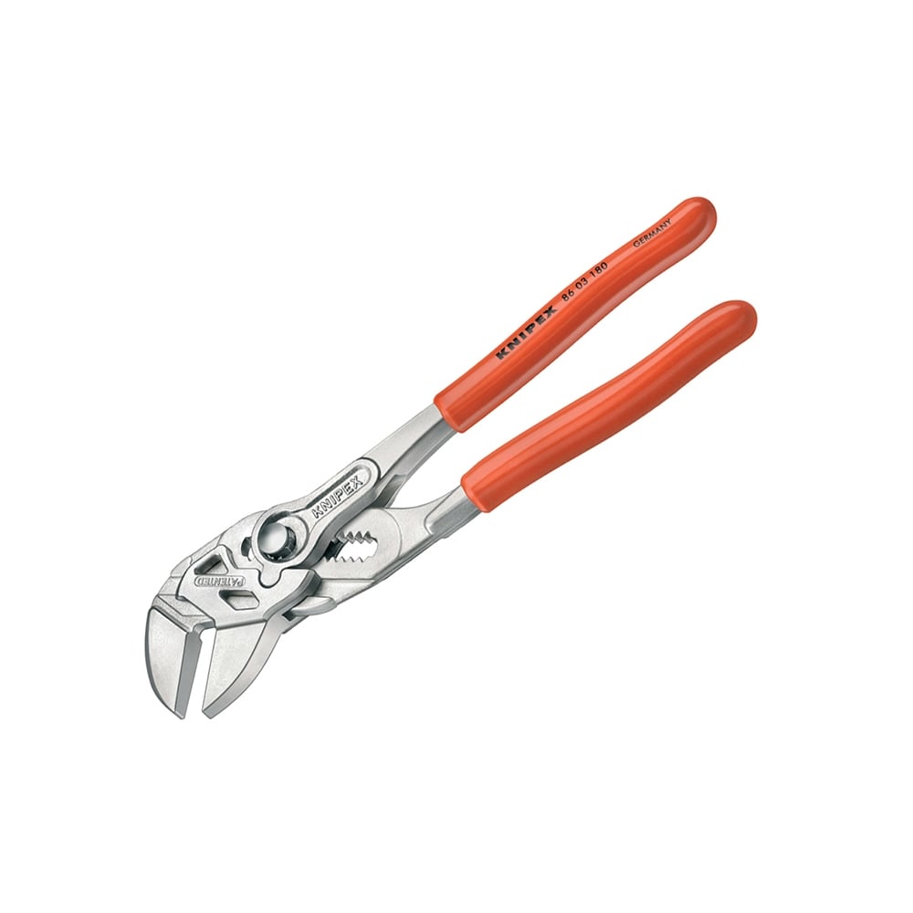 Knipex Pliers Wrench PVC Grip 35mm Capacity 180mm