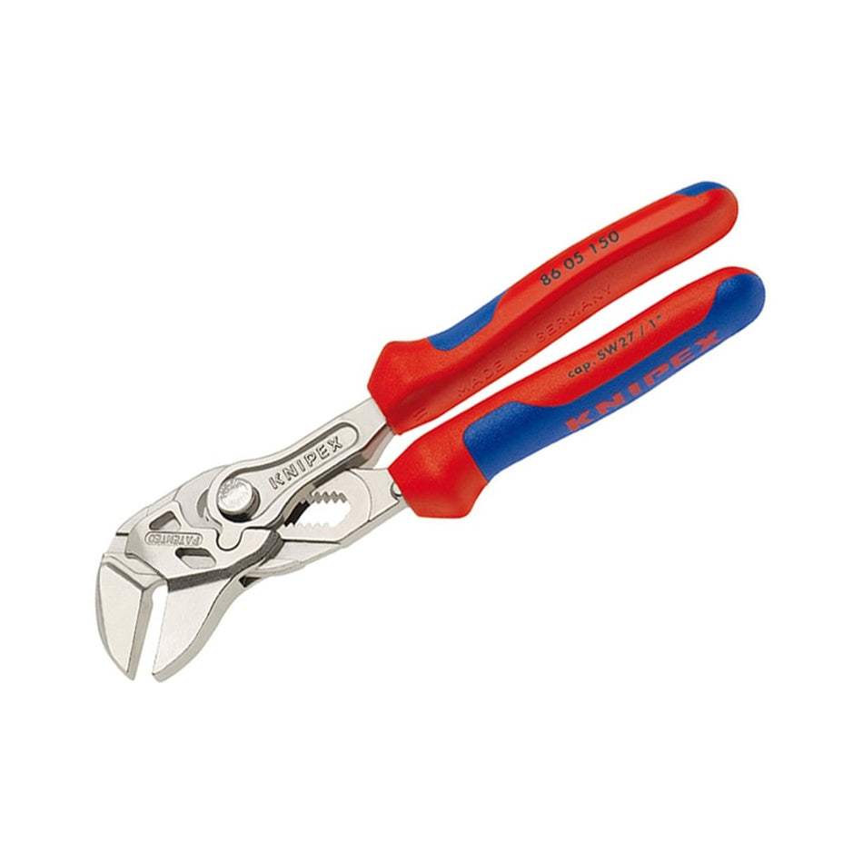 Knipex Pliers Wrench Multi Component Grip 27mm Capacity 150mm