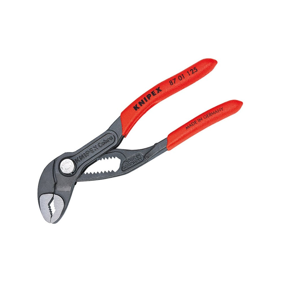 Knipex Cobra Waterpump Pliers PVC Grip 27mm Capacity 125mm
