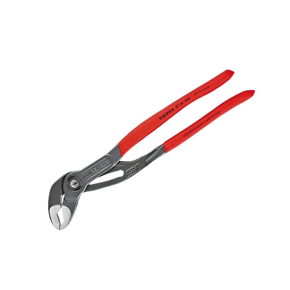 Knipex CobraWaterpump Pliers PVC Grip 60mm Capacity 300mm