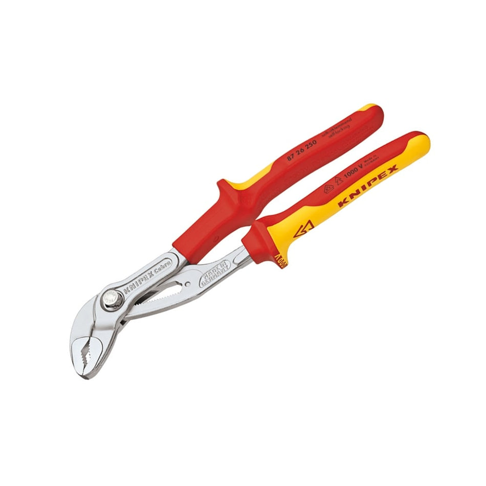 Knipex CobraWaterpump Pliers VDE Certified Grip 250mm
