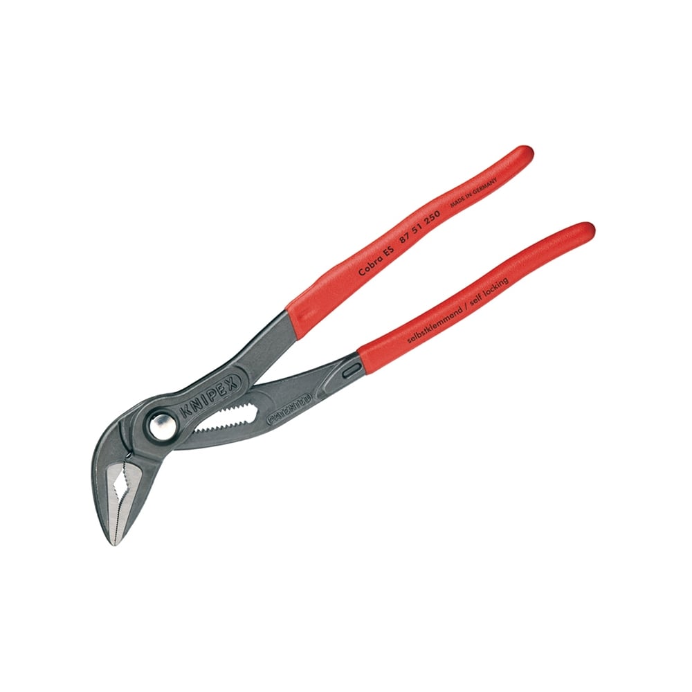 Knipex CobraES Extra Slim Waterpump Pliers PVC Grip 34mm Capacity 250mm