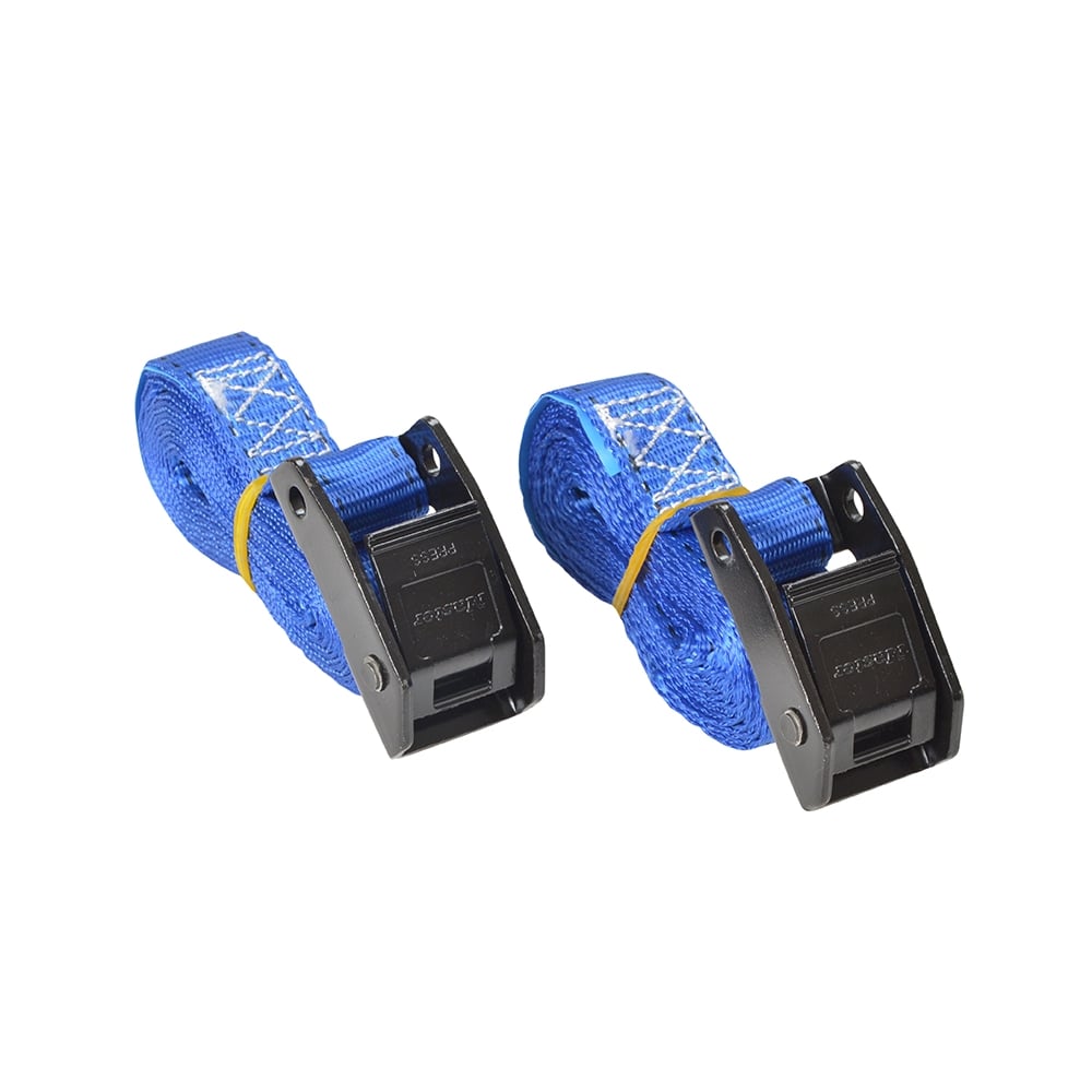Master Lock Lashing Straps with Metal Buckle 2.5m (Pack of 2) Coloured