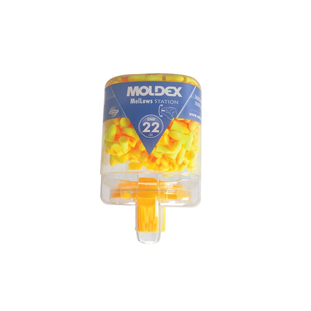 Moldex Disposable Foam Earplugs Mellows Station 250 Pairs SNR 22