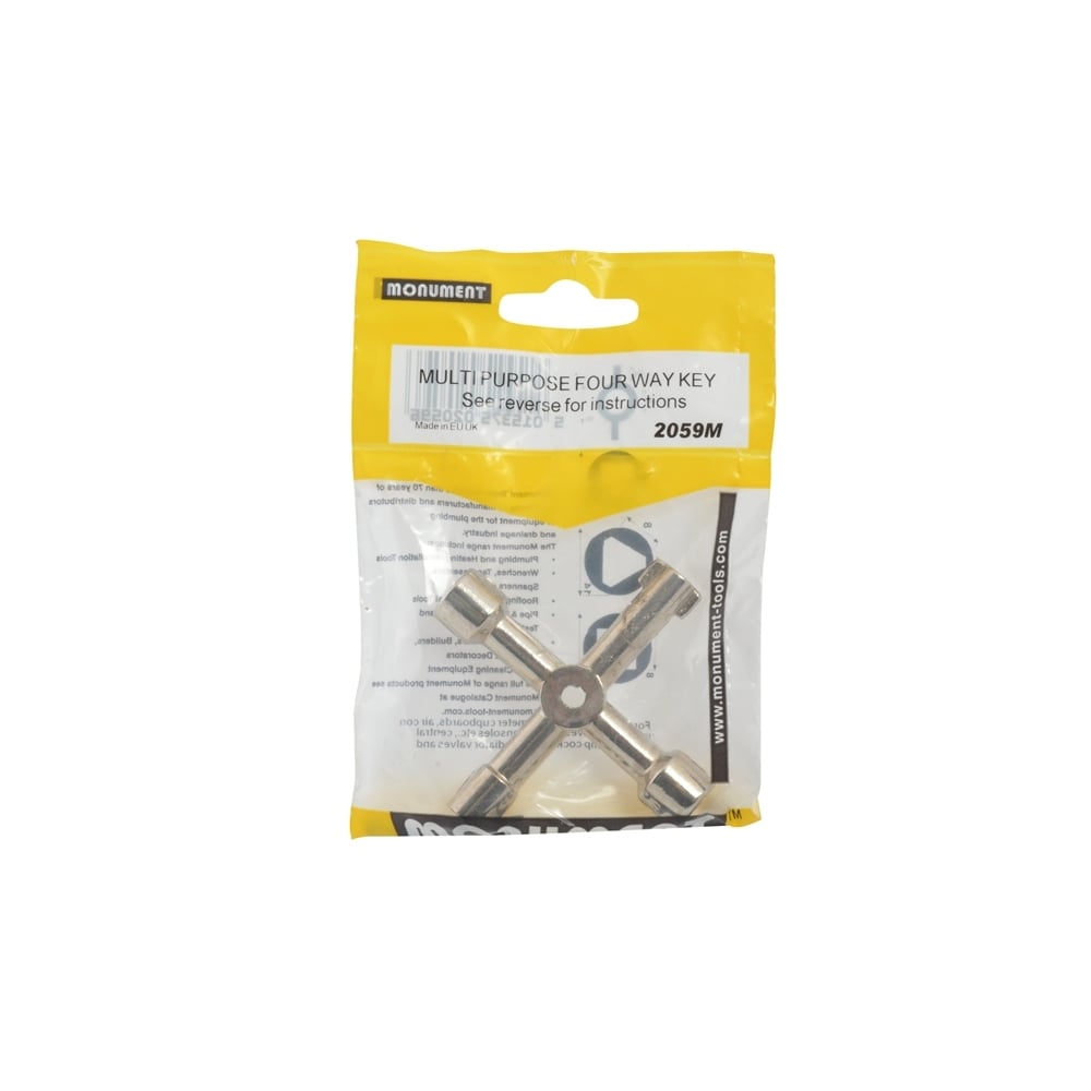 Monument 2059M Multi Purpose Four Way Key
