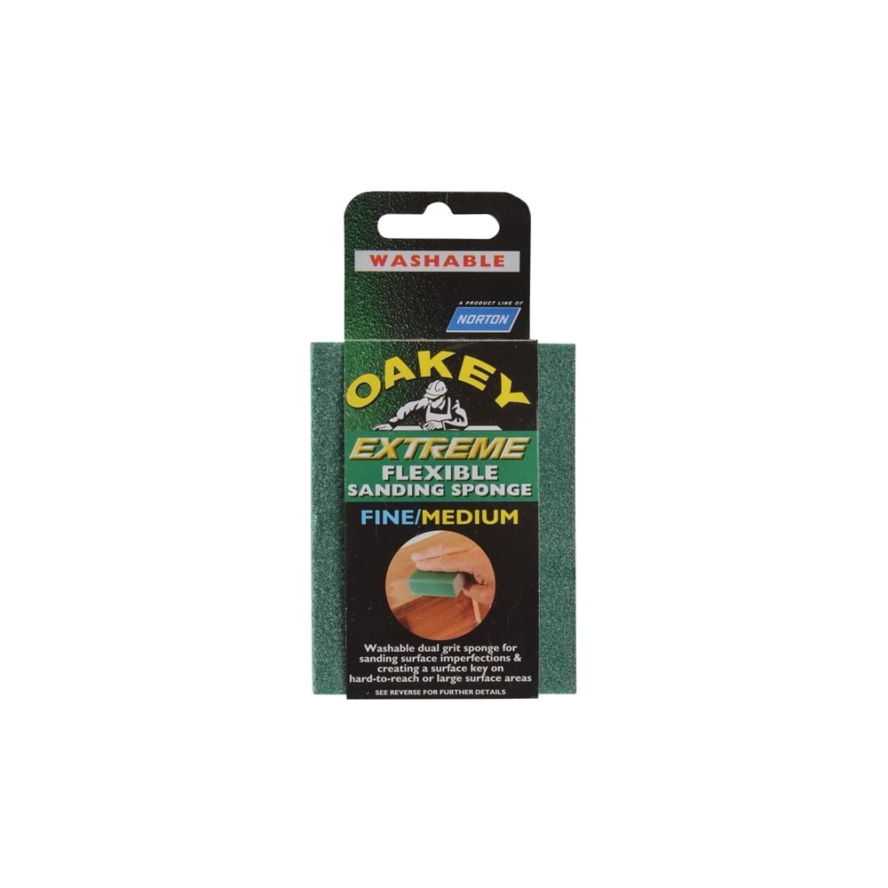 Oakey Liberty Green Sanding Block Fine/Medium (1)
