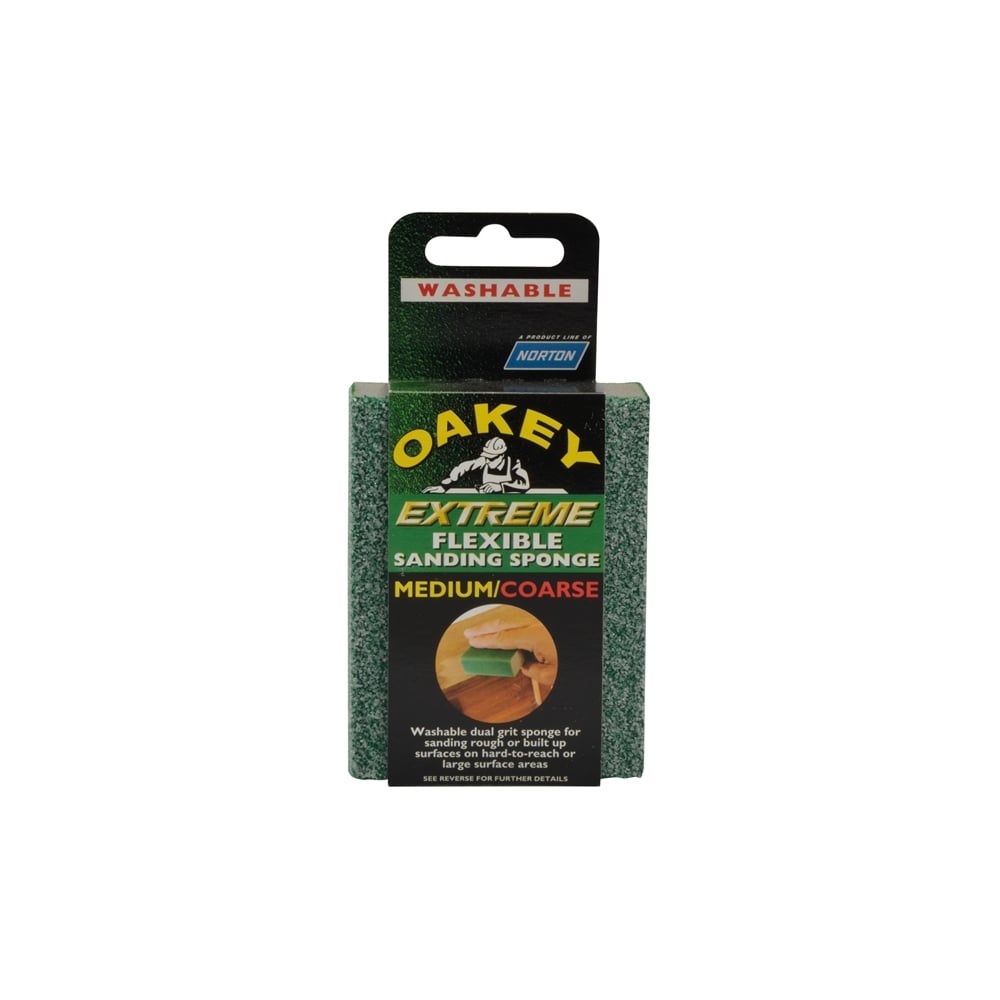 Oakey Liberty Green Sanding Block Medium/Coarse (1)