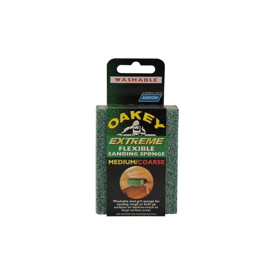 Oakey Liberty Green Sanding Block Medium/Coarse (1)