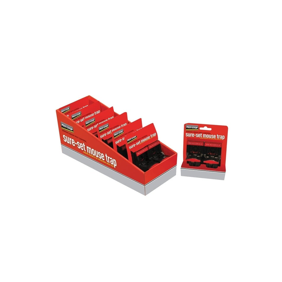 Pest-Stop Systems Sure-Set Mouse Trap Pack of 2