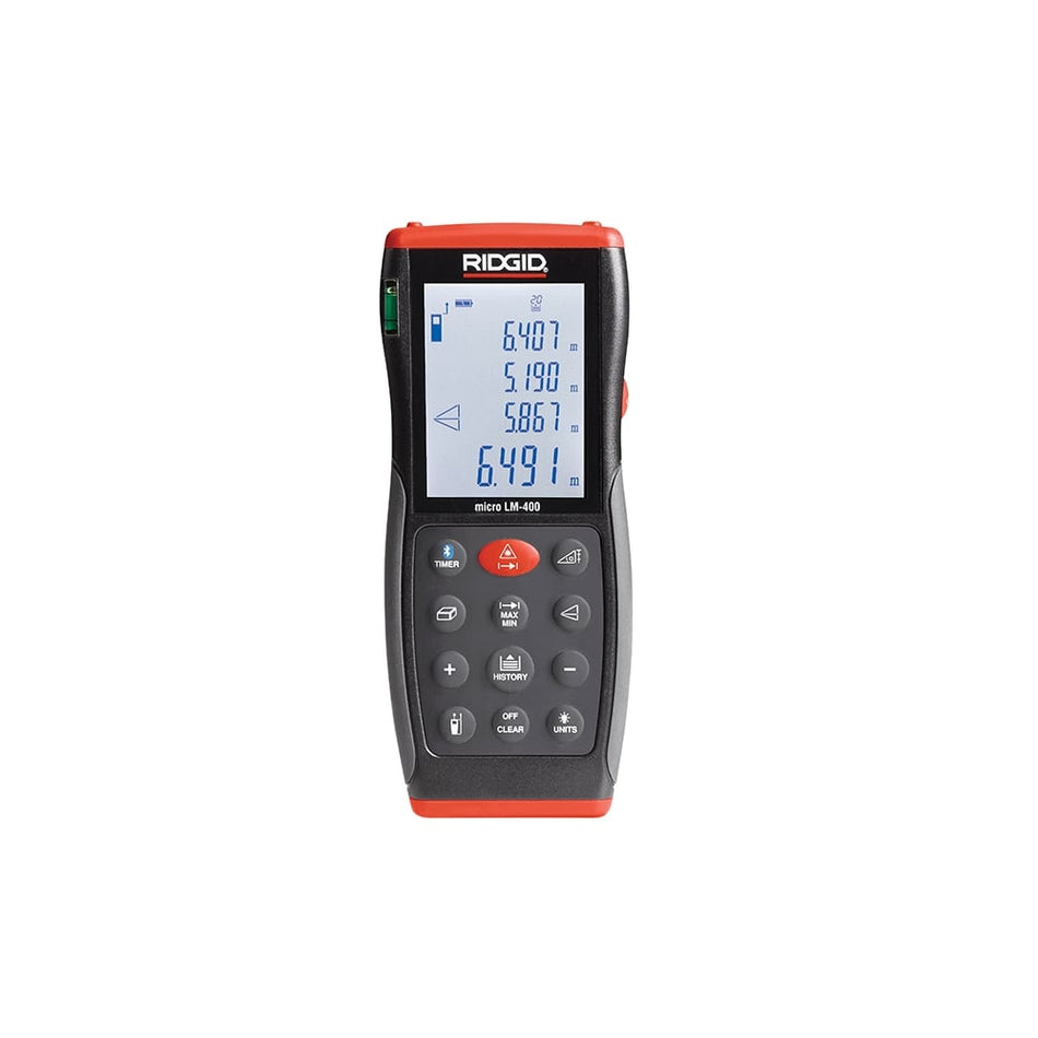RIDGID Micro LM-400 Advanced Laser Distance Measure